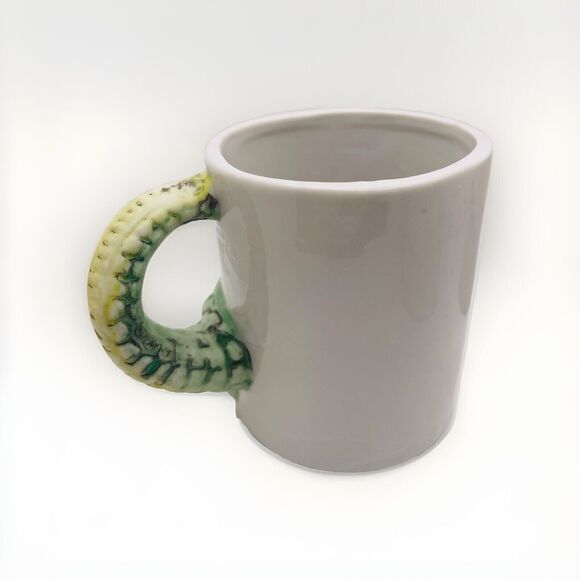 1970s Animals Childs Mugs Monkey Giraffe Elephant Alligator Porcelain Vintage - Picture 3 of 11